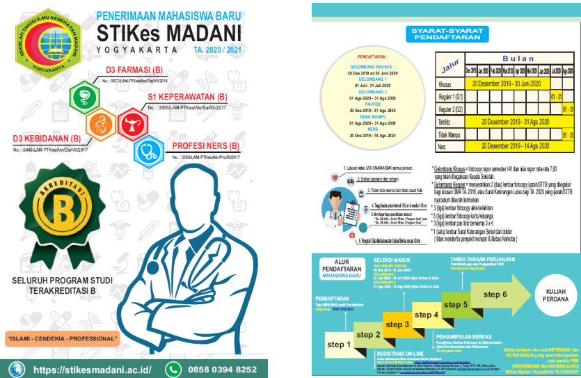 Brosur Pendaftaran Mahasiswa