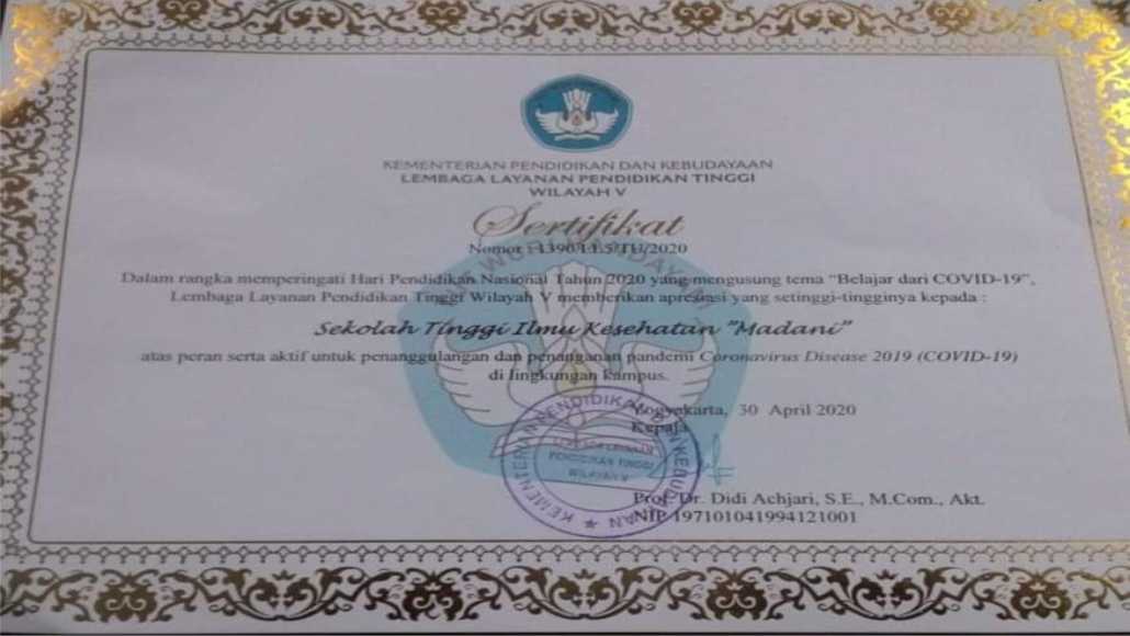 STIKES MADANI BERKIPRAH MELAWAN PANDEMI