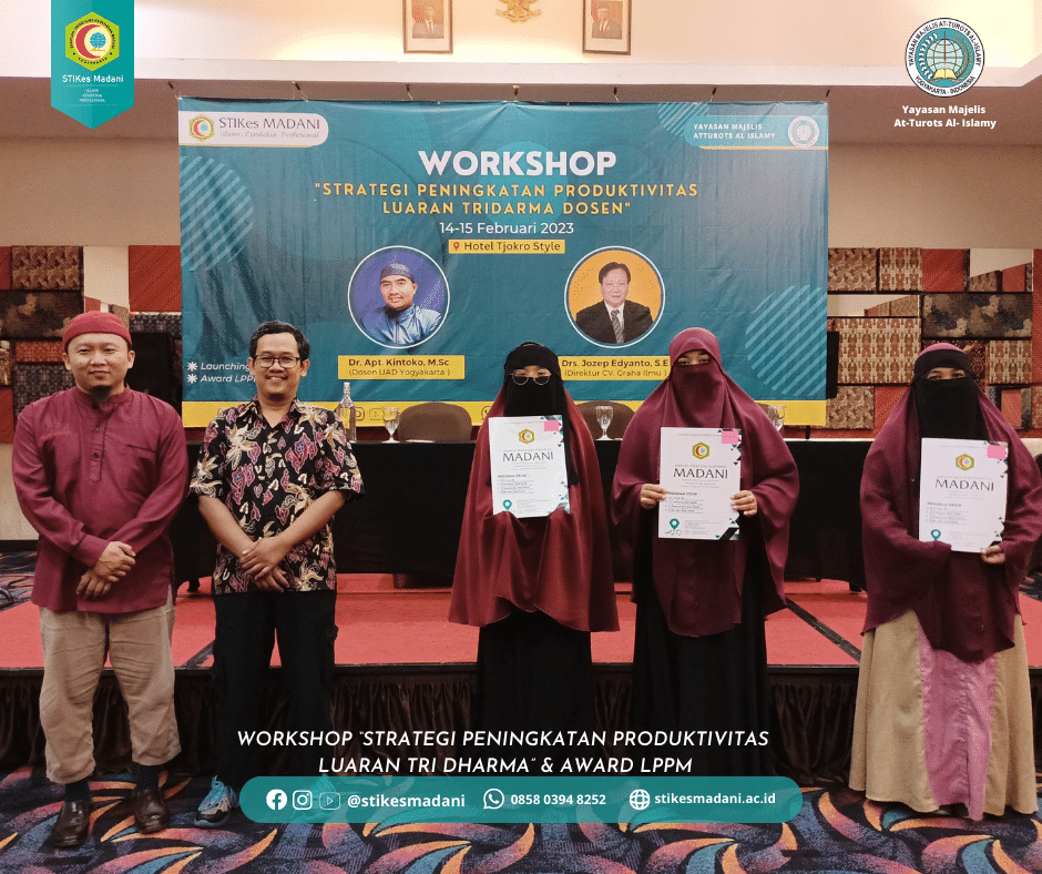 WORKSHOP “STRATEGI PENINGKATAN PRODUKTIVITAS LUARAN TRI DHARMA” & AWARD LPPM